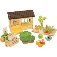 Tender Leaf Toys Träleksaker - 19 Delar - Kaninburen - - One Size - Leksaker