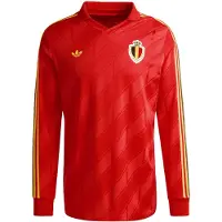 Adidas Belgium Home 1986 T-shirt Med Lång ärm