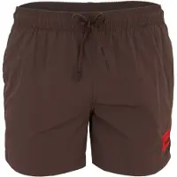 HUGO Quick-drying swim shorts with red logo label