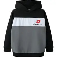 Name it Sweatshirt 'NKMJog Lotto' karminröd / svart / vit