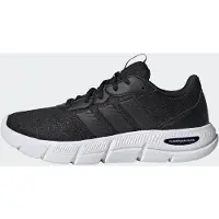 Adidas Låg sneaker 'Cloudfoam Flex' svart / vit