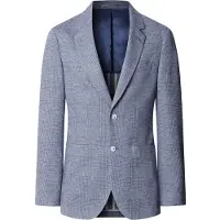 Hackett London för män. HM4400169 Brittisk jacka blå (42/32), Bomull, Klassisk