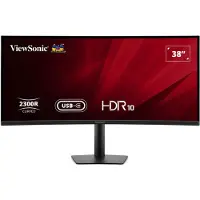 Viewsonic VA3820C LED-skärm EEK F (A - G) 96.5 cm (38 tum) 3800 x 1600 pixel 21:9 4.785 ms HDMI 2.1, DisplayPort, USB 2.0, USB-B, USB-C (USB 3.2 Gen 1),