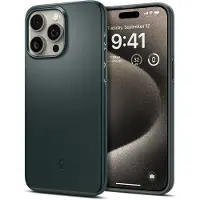 Spigen Thin Fit iPhone 15 Pro Max Fodral - Svart metall