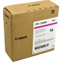 Canon PFI-1100 M - 160 ml - magenta - original - bläcktank - för imagePROGRAF PRO-2000, PRO-2100, PRO-4000, PRO-4100, PRO-6000, PRO-6100