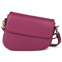 Giulia Axelväska Mörk Fuchsia