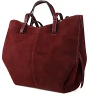 Giulia Tote Bag Burgunder