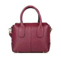 Giulia Axelväska Burgundy