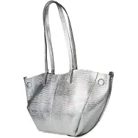 Giulia Tote Bag Silver