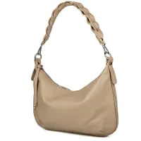 Giulia Axelväska Grå Beige