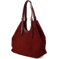 Giulia Tote-väska Burgunder