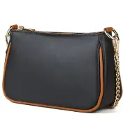 Giulia Crossbody-väska Svart Guldbrun