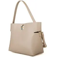 Giulia Tote Bag Grå Beige
