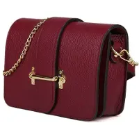 Giulia Axelväska/Midjeväska Burgundy