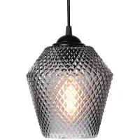 Halo Design Taklampa , NOBB, dimbara, Grå, Vardagsrum, Glas, Design