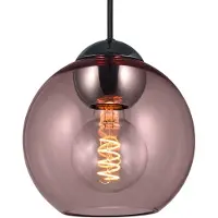 Halo Design Taklampa , BUBBLES, dimbara, Rosa / ljusröd, Vardagsrum, Glas, Design