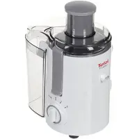 Tefal Frutelia + ZE370138 - Råsaftcentrifug - 350 W - vit / grå