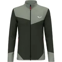 Salewa Puez Waffle Hybrid Polarlite Fleecejacka Med Dragkedja