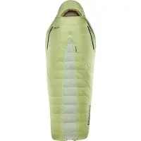 Therm-A-Rest - Sovsäckar trekking - Boost 650 32F/0C Meadow Green för UnisexNylon - Storlek Regular wide - Grön