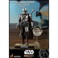 Hot toys Figur TMS015 - Star Wars - The Mandalorian -The Mandalorian & The Child Deluxe Version