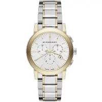 Burberry BU9751 The City Two-Tone Chronograph Unisex Watch