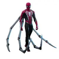 Hot toys Figur VGM66 - Marvel's Spider Man 2 - Peter Parker Advanced Suit2.0 Red & Black Suit