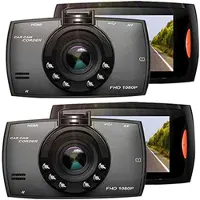 Semoic 2X G30 Driving Recorder HD Night Vision Universal Car DVR BiltillbehöR