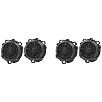 Semoic 4PCS Bilhögtalare Diskanthögtalare 100W 4Ω 2K-22KHz för Sagitar Sportsvan DIY Upgrade Speaker