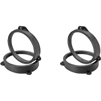 Semoic 4X Främre Dörrhögtalaradapter 6,5 Tum för Forester Impreza Outback WRX/STI Audio Speaker Spacer Ring Bracket