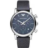 Giorgio Armani Emporio AR1736 blå kronograf herrklocka