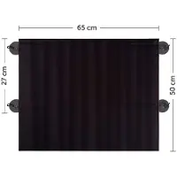 INF 2-pack solskydd för bilens sidorutor Modell 1