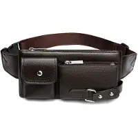 INF Mångsidig Midjeväska / Axelväska Brown