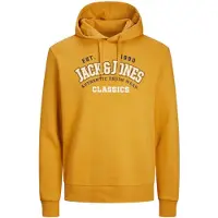 Jack & Jones Sweatshirt marinblå / curry / vit
