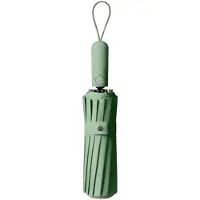 INF Automatisk Stormparaply med 48 Ribbor - Vindtålig och Regntät Green