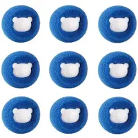 INF Tvättboll för hårborttagning Blue 9-pack