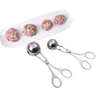 INF Köttbulltång / skopa för köttbullar, 2-pack med 2 storlekar