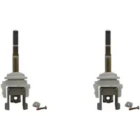 Semoic 2X Elektrisk Tandborste Vibrationsspets för Metallskaftlänkstav för 6- eller 9-Serie HX6970 HX9360 HX6930 Reparationsdel