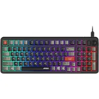 MSI FORGE GK110 - Tangentbord - bakgrundsbelyst - USB - QWERTY - amerikansk