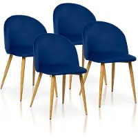 Furniture Style Mercedes Stolset 46x78x24.3 Cm 4 Enheter