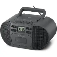 Muse M-188 RDC radio/CD/MP3-kassett | bärbar radio med Blu-ray-CD/MP3-kassettinspelare | AUX-ingång