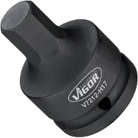 Vigor V7212-H17 V7212-H17 Mutterdragare-hylsnyckelinsats 17 mm 17 mm 3/4