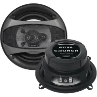 Crunch GTI-52 2-vägs koaxialhögtalare 150 W Innehåll: 1 par