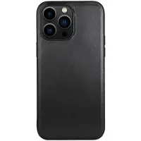 Buffalo Backcover Leather MagSeries iPhone 14 Pro Max Black
