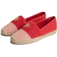 Tommy Hilfiger Logo Plaque Colour Blocked Woven Espadrilles