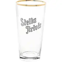 BElgIAN BEER GLASSES Stella Boerke Ölglas 33cl 4 St
