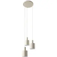 LINDBY Taklampa , Ovelia, dimbara, Beige, Matsal, Metall, Modern