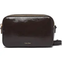 Calvin Klein Glossy Foil Logo Crossbody Camera Bag