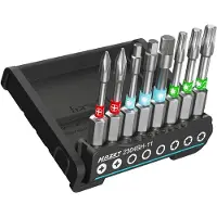 Hazet 2304SH-11 Bit-Set 8 delar Inre T-profil, Inner-sexkantig, Stjärnspår Phillips