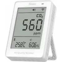 Sonoff AirGuard CO2 SAWF-08P WiFi LCD luftkvalitetsmätare