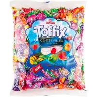 SuperMerchantEU Elvan Toffix godis 1000g med fruktsmak